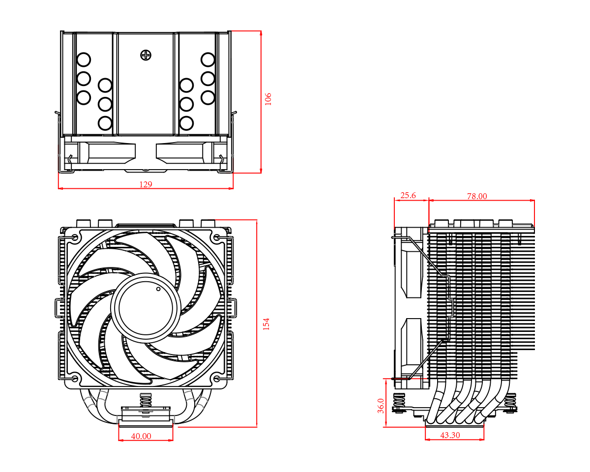 Вентилятор для процессора ID-COOLING SE-226-XT ARGB