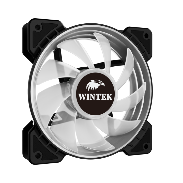 Вентилятор для корпуса Wintek M6-B-12 ARGB, 12 см, 6 pin