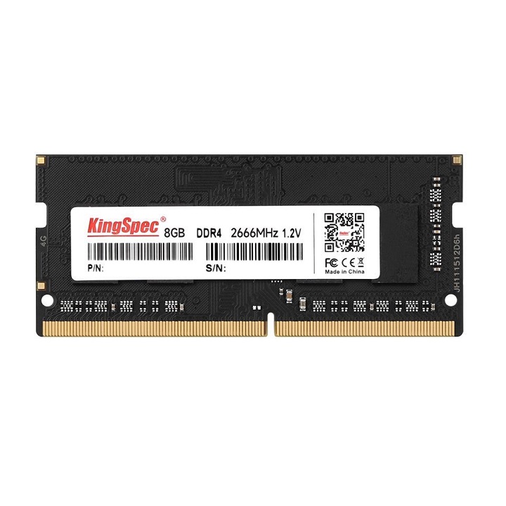 Модуль памяти для ноутбука 8Gb DDR4 2666MHz KingSpec 1.2V SO-DIMM KS2666D4N12008G