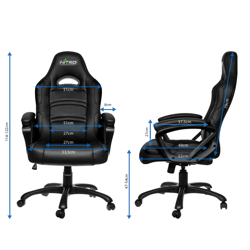 Игровое кресло Gamemax GCR07 Black