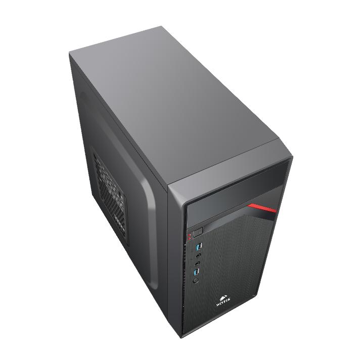 Корпус Wintek K0610, 0.4mm, 2xUSB 2.0 + HD-Audio, MiniTower