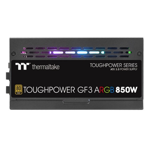 Блок питания Thermaltake Toughpower GF3 ARGB 850W/14cm/80 Plus Gold, Gen 5, PS-TPD-0850F4FAGE-1
