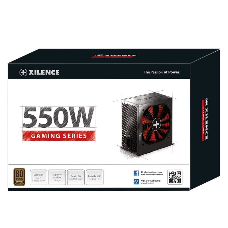 Блок питания Xilence Gaming series XN215 550W [XP550R10]